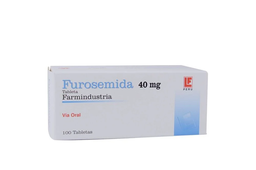 [FUROSEMIDA FARMI] FUROSEMIDA GENFAR - Tabletas caja x 100 - 40 mg (copiar)