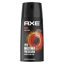 [AXE] AXE - Aerosol antitranspirante MUSK - 48H FRESH x 97 g / 150 mL (copiar)