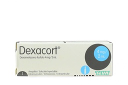 [DEXACORT] MEDICORT - Solucion inyectable ampolla x 2 mL caja x 1 via I.V. - I.M. - I.A. - I.L. - 4 mg / 2 mL (copiar)