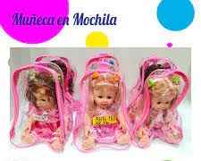 [MUNECA EN BOLSO] MUNECA EN BOLSO - Muneca cabello largo en bolso de variedad de modelos