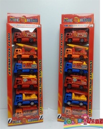 [SET CARRITOS] SET CARRITOS - Set de carritos TOYS SET ENGINEERING TRUCK caja x 6 (copiar)