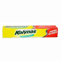 [KOLYNOS] KOLYNOS - Crema dental con fluor + Calcio - SUPER BLANCO - FRESCURA INTENSA x 60 mL