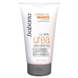 [BABARIA] BABARIA - Crema de manos con 20% UREA - Anti grietas - altamente hidratante - rapida absorcion x 50 mL