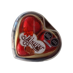 [CHOCOLATES] CHOCOLATES - Caja de chocolates MONFER en envase chico de forma corazon