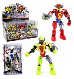 [ROBOTS ARMABLES] ROBOTS ARMABLES - Juguete de robots armables EARTH HEROES en blister