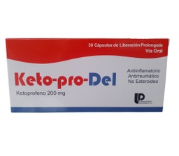 [KETOPRODEL] KETOPRODEL - Capsulas de liberacion prolongada caja x 30 - 200 mg