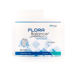 [FLORA BALANCE] FLORA BALANCE - Suspension oral frasco x 5 mL caja x 10 - 2000 millones / 5 mL