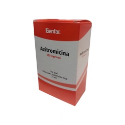 [AZITROMICINA GENFAR] AZITROMICINA PORTUGAL - Polvo para suspension x 15 mL - 200 mg / 5 mL (copiar)