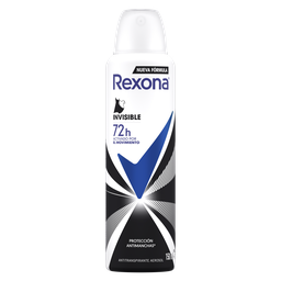 [REXONA] REXONA - Antitranspirante aerosol INVISIBLE - PROTECCION ANTIMANCHAS  72h x 150 mL / 87 g