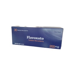 [FLAVOXATO] FLAVOXATO - Tabletas recubiertas caja x 30 - 200 mg