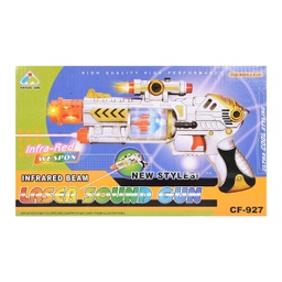 [PISTOLA LASER] PISTOLA LASER - Pistola LASER SOUND GUN CF-927 a pilas en caja