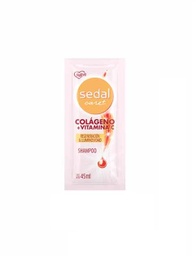 [SEDAL] SEDAL - Shampoo CARE - COLAGENO + VITAMINA C - REGENERACION &amp; LUMINOSIDAD x 45 mL