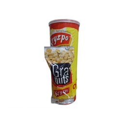 [OFERTA KRYZPO] OFERTA KRYZPO - Pack laminas de papas fritas saladas sabor CREMA CEBOLLA x 130 g + mani confitado GRANUTS - ORIENTAL x 25 g (copiar)