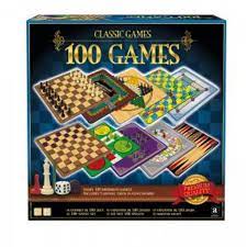 [100 GAMES] 100 GAMES - Set de juegos de mesa CLASSIC GAMES - 100 GAMES en caja