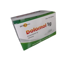 [DOLOMOL 1G] DOLOMOL 1G - Tabletas caja x 100 - 1 g