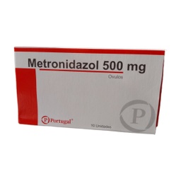 [METRONIDAZOL] METRONIDAZOL - Ovulos caja x 10 - 500 mg