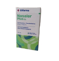 [NASALER PLUS CL] NASALER PLUS CL - Solucion oral gotas x 15 mL - 0.2 mg + 3.0 mg / mL
