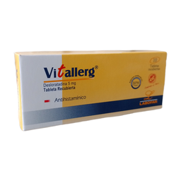 [VITALLERG] VITALLERG - Tabletas recubiertas caja x 10 - 5 mg