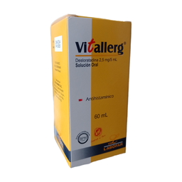 [VITALLERG] VITALLERG - Solucion oral x 60 mL - 2.5 mg / 5 mL