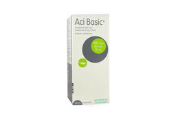 [ACI BASIC] ACI BASIC - Suspension oral - sabor VAINILLA x 150 mL - 800 mg + 60 mg / 10 mL
