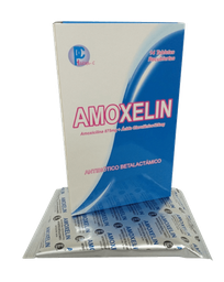 [AMOXELIN] AMOXELIN - Tab. recub. caja x 14 - 875 mg + 125 mg