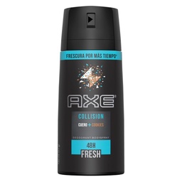 [AXE] AXE - Aerosol antitranspirante COLLISION - CUERO + COOKIES 48H FRESH x 97 g / 150 mL