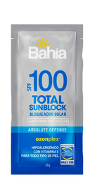 [BAHIA TOTAL SUNBLOCK] BAHIA TOTAL SUNBLOCK - Bloqueador solar SPF 100 ABSOLUTE DEFENSE - OZONPLEX  x 10 g