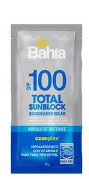 [BAHIA TOTAL SUNBLOCK] BAHIA TOTAL SUNBLOCK - Bloqueador solar SPF 100 ABSOLUTE DEFENSE - OZONPLEX  x 10g