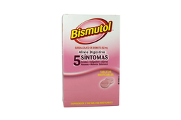 [BISMUTOL] BISMUTOL - Tab mast. caja x 160 (80 sobres x 2 c/u) - 262 mg