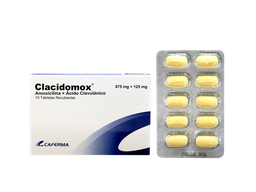 [CLACIDOMOX] CLACIDOMOX - Tab. Recub. caja x 10 - 875 mg + 125 mg