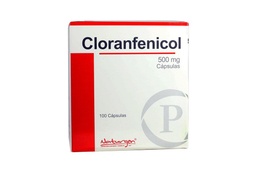 [CLORANFENICOL] CLORANFENICOL - Caps caja x 100 - 500 mg