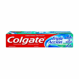 [COLGATE TRIPLE ACCION] COLGATE TRIPLE ACCION - Crema dental Anticaries con fluor - MENTA OTIGINAL  x 75 mL