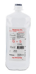 [DEXTROSA 5%] DEXTROSA 5% - Solucion Inyectable via I.V. x 1000 mL