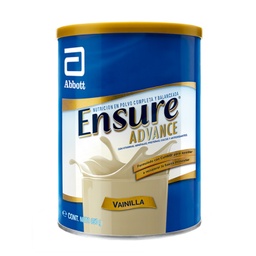 [ENSURE 850] ENSURE - Suplemento alimenticio ADVANCE EN POLVO - SABOR VAINILLA -  LATA x 850 g