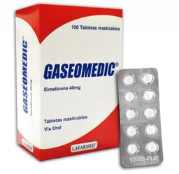 [GASEOMEDIC] GASEOMEDIC - Tabletas masticables caja x 100 - 40 mg