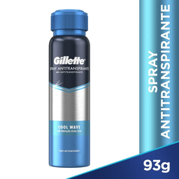 [GILLETTE] GILLETTE - Spray antitranspirante COOL WAVE x 93 g / 150 mL