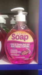 [JABON LIQUIDO SOAP] JABON LIQUIDO SOAP - Jabon liquido de tocador antibacterial x 380 mL - Tulipanes