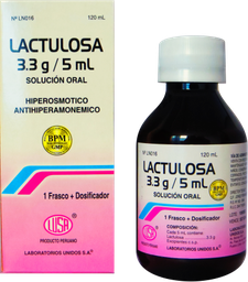 [LACTULOSA LUSA] LACTULOSA LUSA - Solucion oral x 120 mL - 3.3 g / 5 mL