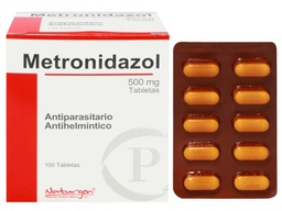 [METRONIDAZOL PORTU] METRONIDAZOL PORTUGAL - Tabletas caja x 100 - 500 mg