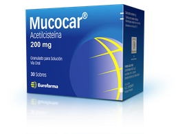 [MUCOCAR] MUCOCAR - Granulos para solucion oral caja x 30 sobres - 200 mg