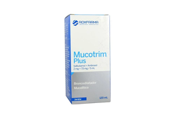 [MUCOTRIM  PLUS] MUCOTRIM  PLUS - Jarabe x 120 mL - 2 mg + 7.5 mg / 5 mL