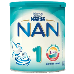 [NAN 1] NAN 1 - Formula lactea infantil de inicio en polvo - 1 / 0 a 6 meses x 400 g