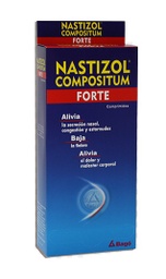 [NASTIZOL COMPOSITUM FORTE] NASTIZOL  COMPOSITUM FORTE - Comp. x 150 - 500 mg + 4 mg + 10 mg