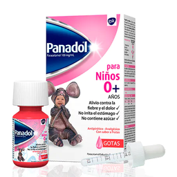 [PANADOL] PANADOL - Solucion oral gotas NINOS 0+ x 15 mL - 100 mg / mL