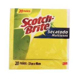 [PANOS SCOTCH BRITE] PANOS SCOTCH BRITE - Panos de limpieza por pliegos x 20