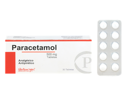 [PARACETAMOL PORTU] PARACETAMOL PORTUGAL - Tabletas caja x 100 - 500 mg