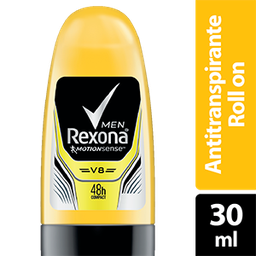 [REXONA MEN] REXONA MEN - Desodorante antitranspirante en roll on MOTION SENSE V8 - 48 HRS x 30 mL