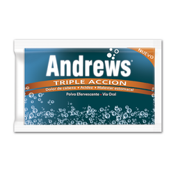 [SAL DE ANDREWS TRIPLE ACCION] SAL DE ANDREWS TRIPLE ACCION - Sobres Caja x 90 Polvo efervescente - via oral - 7.9 g