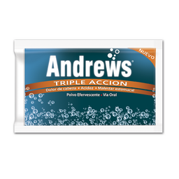 [SAL DE ANDREWS TRIPLE ACCION] SAL DE ANDREWS TRIPLE ACCION - Sobres polvo efervescente - via oral - caja x 90 - 7.9 g