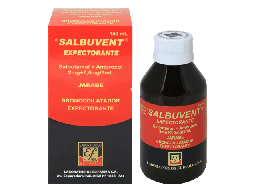 [SALBUVENT EXP] SALBUVENT EXPECTORANTE - Jarabe x 150 mL - 2 mg + 7.5 mg / 5 mL